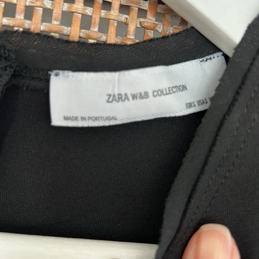 📫 BUY 2 for $20📫 Zara Black sleeveless top Size USA S - Picture 4 of 5